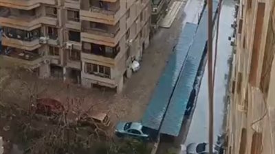 هطول أمطار غزيرة على منطقة المعادي بمحافظة القاهرة | بث مباشر 