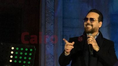 أجواء رمضانية فرعونية.. وائل جسار يشعل حفله بالمتحف المصري | صور