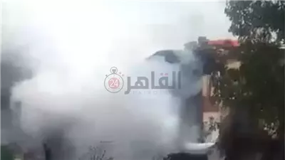 تفاصيل السيطرة على حريق كافيتريا في البحيرة.. وإصابة أحد رجال الحماية المدنية | بث مباشر