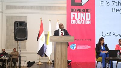  رئيس المنظمة الدولية للتربية يوجه تحية للشعب الفلسطيني لصموده
