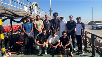 البحارة المصريين المختطفين قبالة سواحل الصومال    