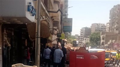 خالٍ من السكان.. تفاصيل انهيار عقار من 4 طوابق بشبرا مصر 