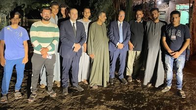 5 رحلات عمرة وتعيين شقيقة إحدى الضحايا معيدة.. وفد من مستقبل وطن يزور أسر ضحايا الإقليمي بالمنوفية 