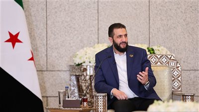 الرئيس السوري: لا يمكن نسخ تجربة الاتفاقات الإبراهيمية بين سوريا وإسرائيل.. والعلاقات تمر عبر عودة الجولان