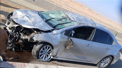  تصادم سيارتي ملاكي بمطروح.. وأنباء عن إصابات 
