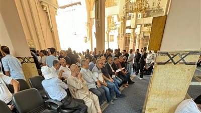 تشييع جثمان هيثم سمير بطل السباقات الدولي لمثواه الأخير بمقابر عائلته بالعبور 