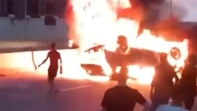 مصرع 4 أشخاص وإصابة آخر بحروق في انقلاب سيارة واشتعالها على طريق مطروح – الإسكندرية| أسماء