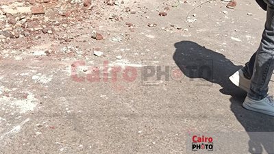مصرع سيدة سقطت عليها شرفة منزل بحدائق القبة | صور