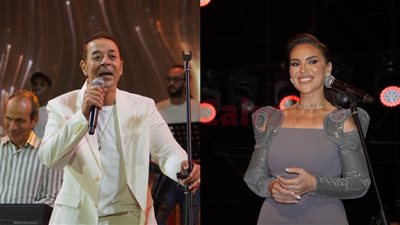 مدحت صالح ومي فاروق يشعلان حفلهما في مهرجان مراسي 