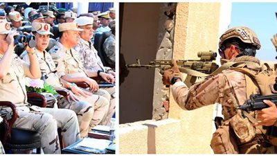 رئيس أركان حرب القوات المسلحة يشهد تنفيذ أحد الأنشطة التدريبية الرئيسية للتدريب المصري الأمريكي المشترك النجم الساطع - 2025