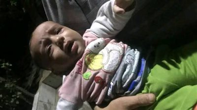 العثور على رضيع ملقى بجوار كوبري الفواخرة في المنوفية