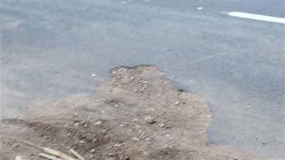 استياء أهالي المنشاة من تكسير طريق 
