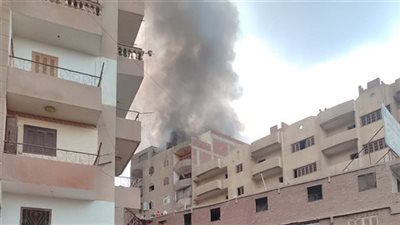 إصابة 6 أشخاص باختناق في حريق الحرفيين.. واستمرار جهود الحماية المدنية للسيطرة على النيران