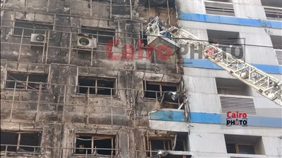 بسبب حريق.. وفاة مريضة بعد نقلها من مستشفى راقودة بالإسكندرية مع 29 آخرين