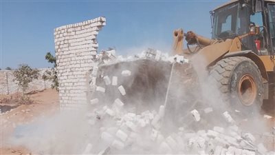 جهاز العبور الجديدة ينفذ 3 قرارات إزالة على مساحة 24 فدانًا