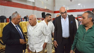 حسين لبيب يدلي بصوته في الاجتماع الخاص بالجمعية العمومية لنادي الزمالك 