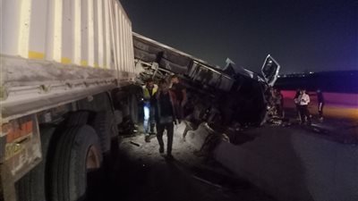 7 وفيات و38 مصابًا.. مصدر: ارتفاع حالات وفاة حادث طريق السويس