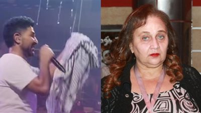 ماجدة خير الله تنتقد أحمد سعد بعد رفعه علم فلسطين فوق علم مصر: لماذا يهون عليك بلادك؟