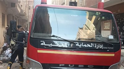 اندلاع حريق داخل سنتر بمدينة العاشر من رمضان