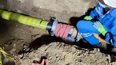  لا تنزعجوا من الرائحة.. تاون جاس تعلن تنفيذ أعمال تدفيع غاز بالتجمع الخامس