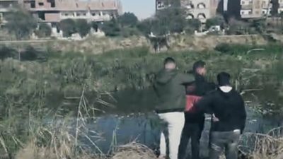 انتشال جثة غريق مجهول الهوية من ترعة بسوهاج