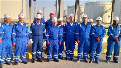 زيارة مفاجئة لوكيل وزارة البترول إلى مستودع مصر للبترول بمدينة بدر لمتابعة إجراءات السلامة