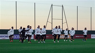 منتخب مصر يتدرب بملعب تغازوت استعدادًا لمواجهة كوت ديفوار 
