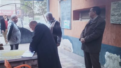جولة تفقدية لمدير تعليم القاهرة للاطمئنان على سير امتحانات الفصل الدراسي الأول