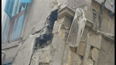 إصابة 3 أشخاص إثر انهيار جزئي لعقار في قصر النيل