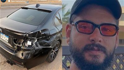 نجل شقيق إلهام شاهين يتعرض لحادث سير
