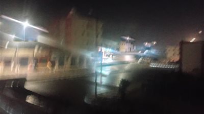 سقوط أمطار متوسطة على مطروح والساحل الشمالي