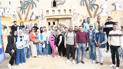 الشباب والرياضة تختتم فعاليات الفوج الرابع من رحلات اعرف بلدك للوادي الجديد