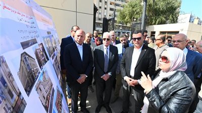 وزير الإسكان ومحافظ القاهرة ومستشار الرئيس يتفقدون مشروعات تطوير القاهرة الخديوية