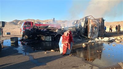 بينهم 6 سودانيين.. ارتفاع عدد وفيات حادث تصادم سيارتين بطريق إدفو مرسى علم إلى 7 حالات