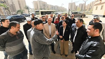وزيرة الإسكان تجري أول جولة ميدانية لها لمتابعة وحدات سكن لكل المصريين بحدائق العاصمة