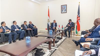 مشاورات مصرية كينية رفيعة المستوى لتعزيز التعاون بين دول حوض نهر النيل