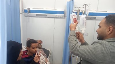 ارتفاع عدد المصابين بتسمم البوظة في العسيرات بسوهاج إلى 79 شخصًا