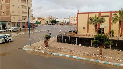 سقوط أمطار متوسطة على محافظة مطروح والساحل الشمالي