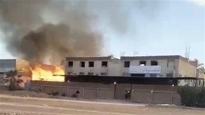 نشوب حريق في مصنع بالمجاورة 15 بمدينة العاشر من رمضان