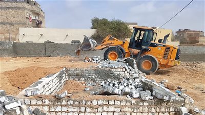 ضمن الموجة 28.. إزالة تعديات ورفع إشغالات وحملات مكثفة في شوارع ببا ببني سويف