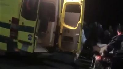مصرع شاب في تصادم سكوتر وسيارة ملاكي أعلى كوبري سوهاج العلوي على النيل الجديد