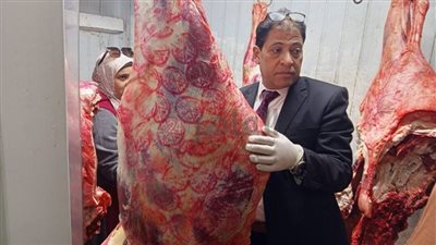 ضبط 50 كيلو لحوم وأجبان فاسدة داخل هايبر ماركت شهير بالأقصر