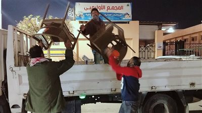 لضبط الشارع.. حملات مكثفة بالمنوفية لإزالة الإشغالات والباعة الجائلين في كافة المراكز