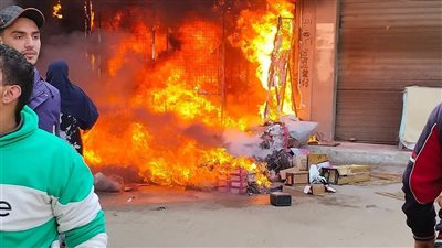 القبض على المتهم بإشعال النيران في محل ومنزل جيرانه بالشرقية 