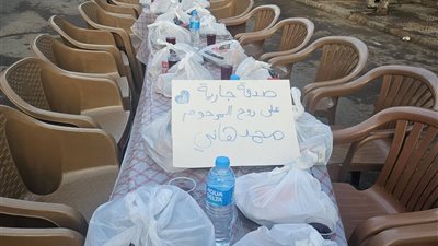  ضحية الطعن على يد زميله.. طلاب الأكاديمية العربية يقدمون 1000 وجبة إفطار صدقة جارية على روح الطالب محمد هاني