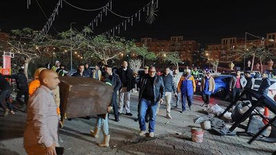 حملات مكثفة لإزالة الإشغالات في المدن الجديدة واستعادة الانضباط بالشوارع