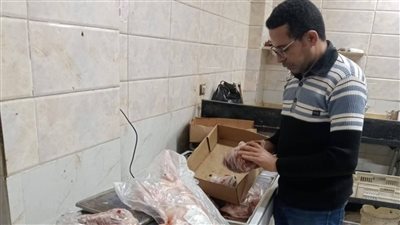 ضبط لحوم غير صالحة للاستهلاك الآدمي خلال حملة بالوادي الجديد