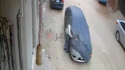ضبط مسجل خطر بالأقصر لسرقته غطاء سيارة بعد تداول مقطع فيديو للواقعة
