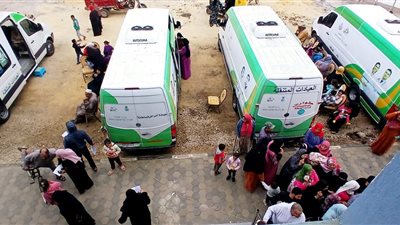 الصحة تنشر 25 عيادة متنقلة في الحدائق والمنتزهات والميادين العامة خلال أيام عيد الفطر