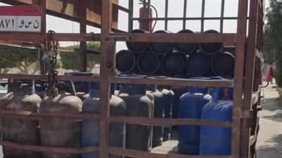 تموين المنيا: ضبط محاولة تهريب 2400 زجاجة زيت مدعم ومصادرة 20 أسطوانة بوتاجاز منزلية